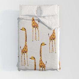 Giraffes  Duvet Cover