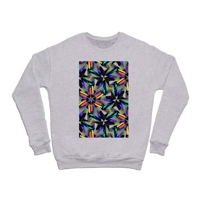Modern artistic flowers Crewneck Sweatshirt