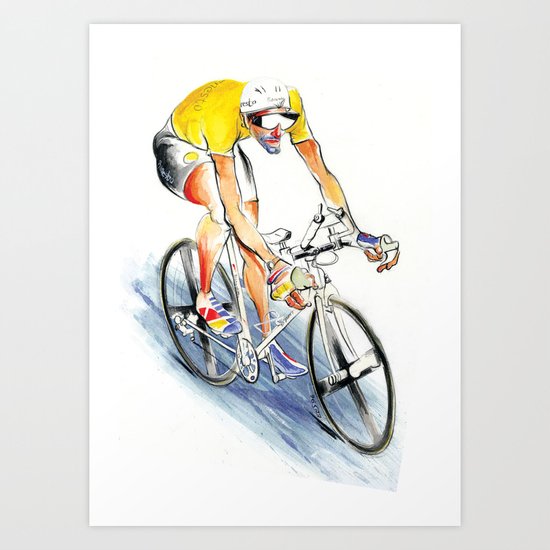 Racer Art Print