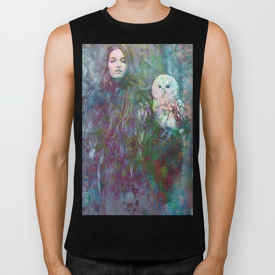girl&owl Biker Tank