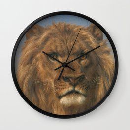 Rosa Bonheur, Portrait of a Lion Wall Clock