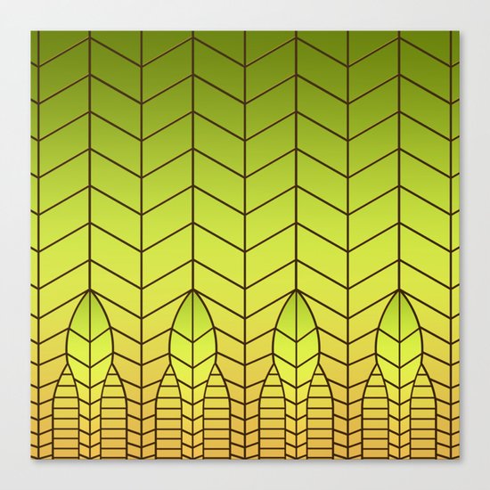LET THERE BE LIGHT (abstract geometric) Canvas Print