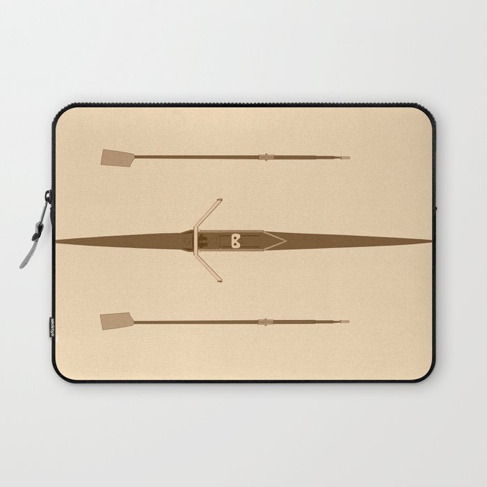 rowing single scull Laptop Sleeve