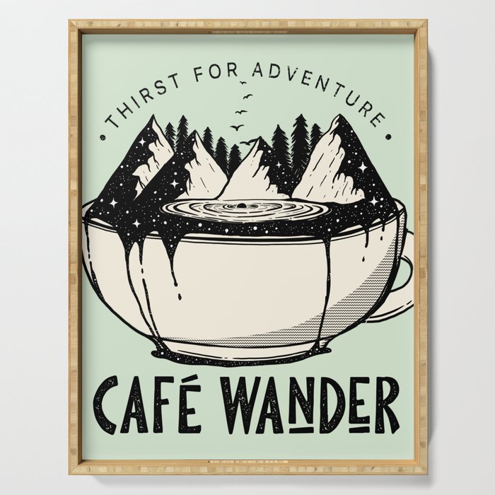 Cafe Wander Serving Tray
