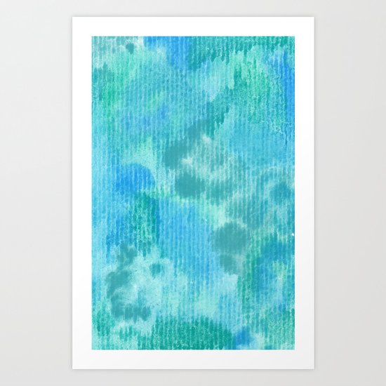 crystal clear Art Print