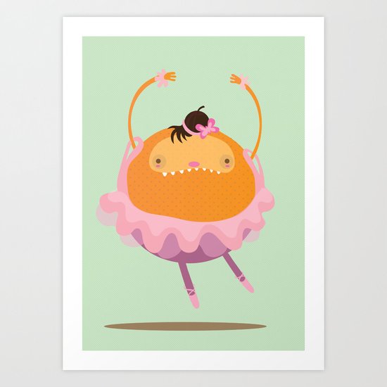 Orange Art Print