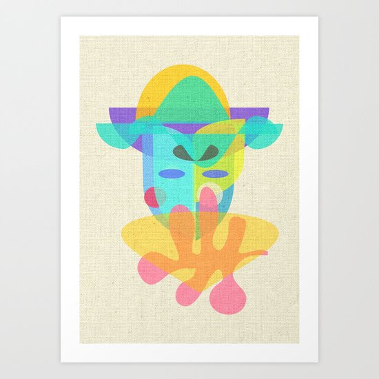 The Mask Art Print