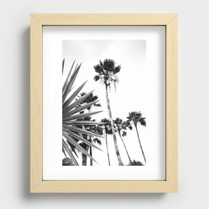 Dushi Palms #2 #tropical #wall #art #society6 Recessed Framed Print