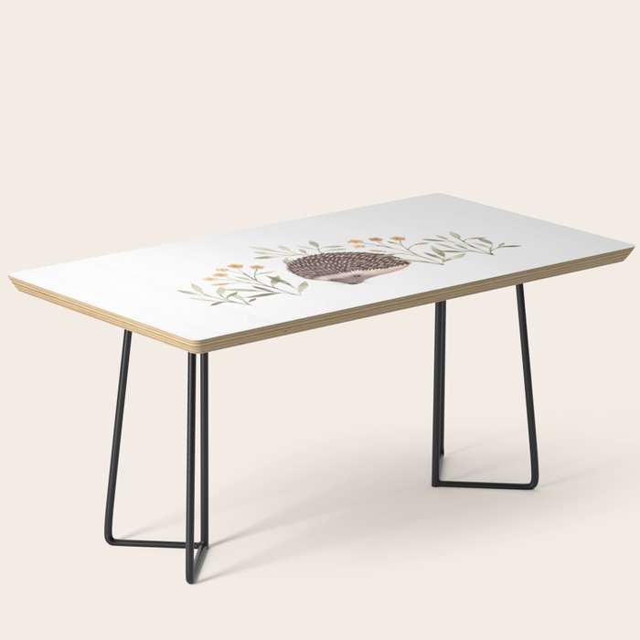 Little Hedgehog Coffee Table By Ninastajner Society6 Little Hedgehog Coffee Table