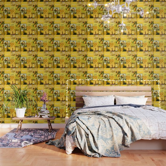 Yellow Love Aesthetic Collage Wallpaper By Ethannguyen2020 Society6