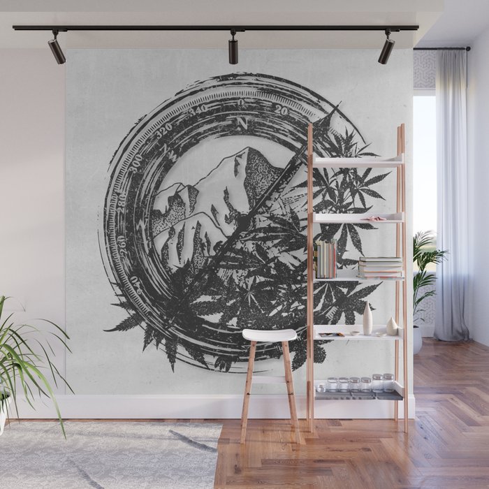 Wild Weed Wall Mural