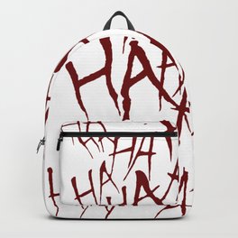 The Joker Laugh Red Backpack