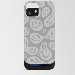 Cool Grey Melted Happiness iPhone Card Case