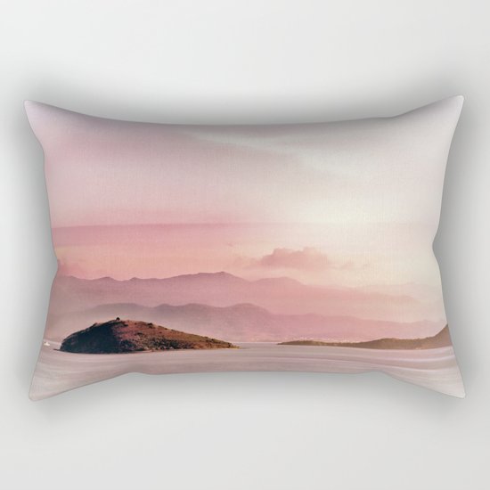 Islands in the distance Rectangular Pillow