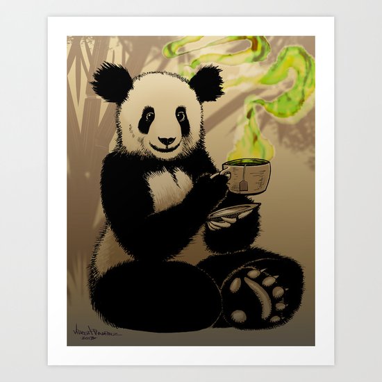Tea Time Art Print