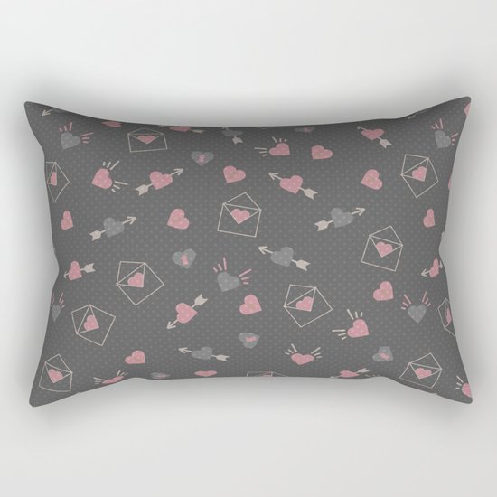 Letters for your sweetheart . Rectangular Pillow