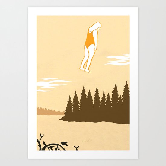 Humbert Humbert's Daydream Art Print