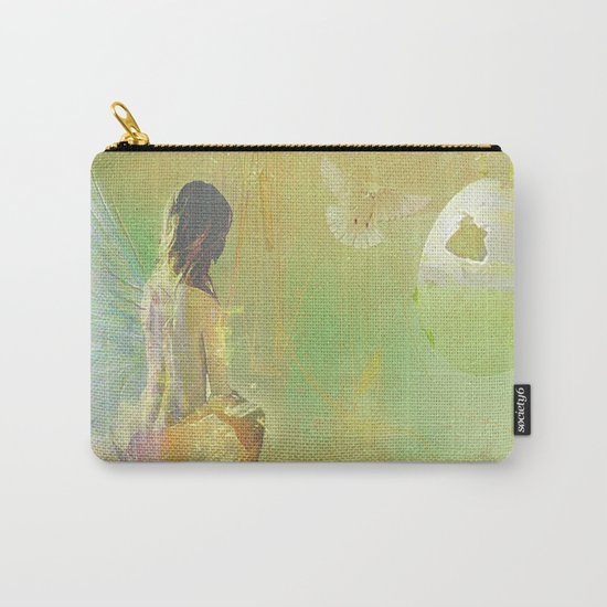 The angel and the dove of the peace Carry-All Pouch