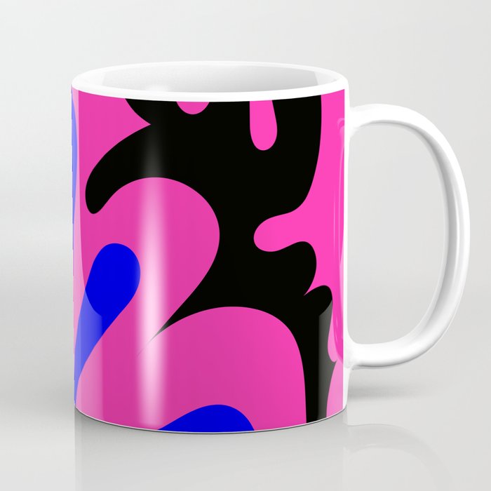 9  Matisse Cut Outs Inspired 220602 Abstract Shapes Organic Valourine Original Coffee Mug