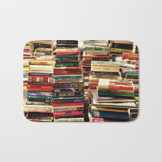 Books Bath Mat