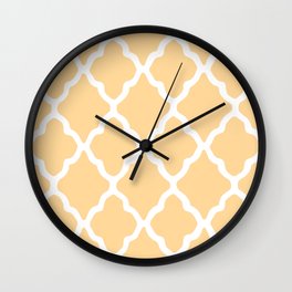 White Rombs #14 The Best Wallpaper Wall Clock