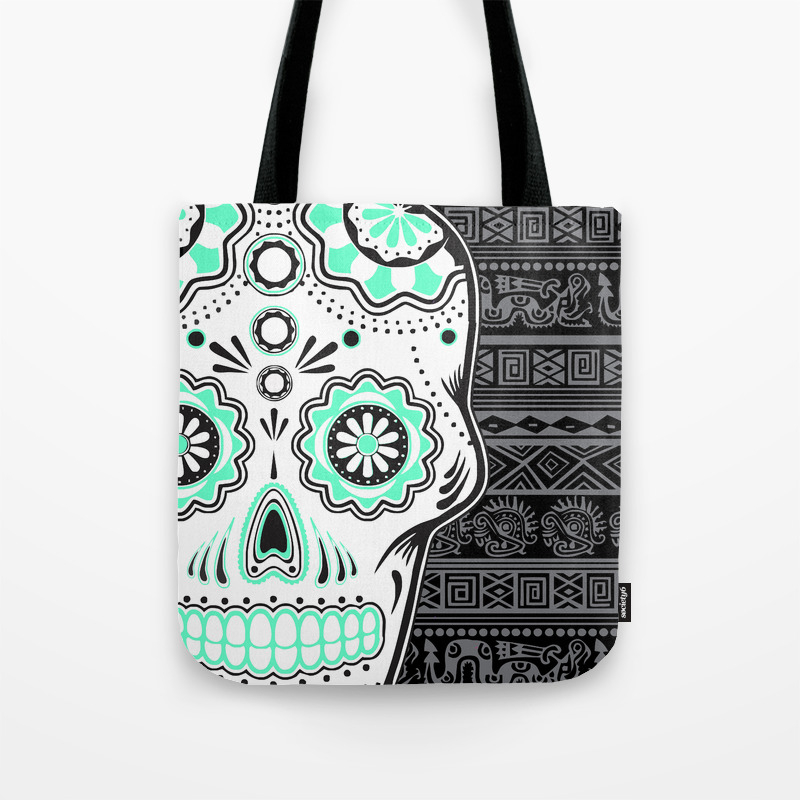Calavera Mexicana Tote Bag By Victoranaya Society6