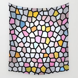 The colorful pattern Wall Tapestry