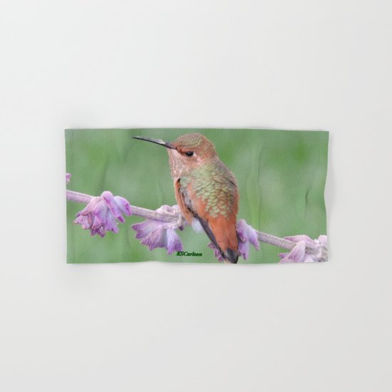 Allen's Hummingbird Sentinel Hand & Bath Towel