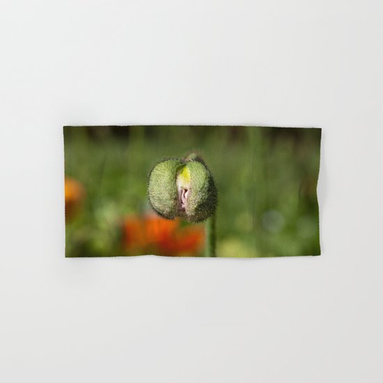 Young Poppy Hand & Bath Towel