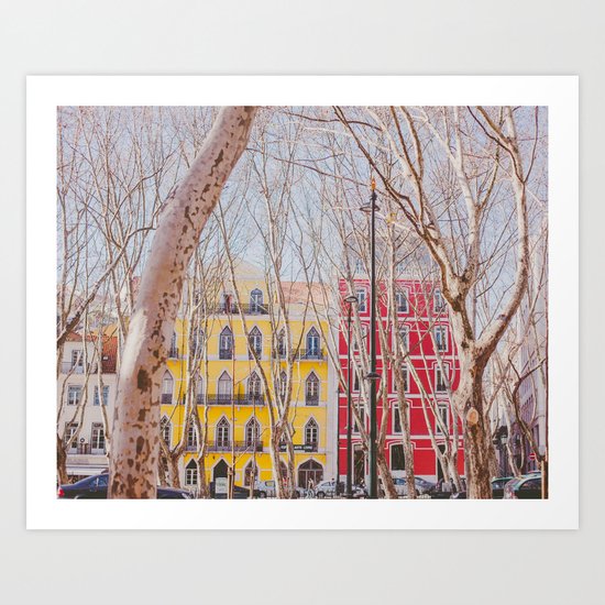 Colourful Street Art Print