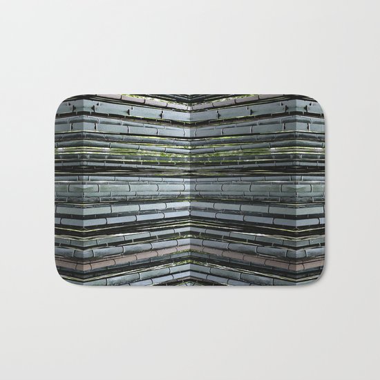 Bending Bamboo Bath Mat