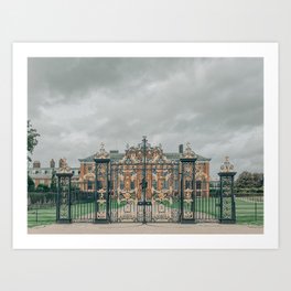 Kensington Palace, London Art Print