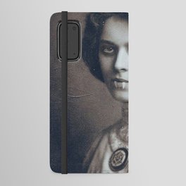 Vampire woman vintage Android Wallet Case
