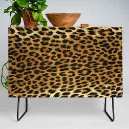 Leopard Print Credenza
