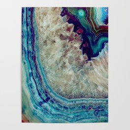 Agate Poster