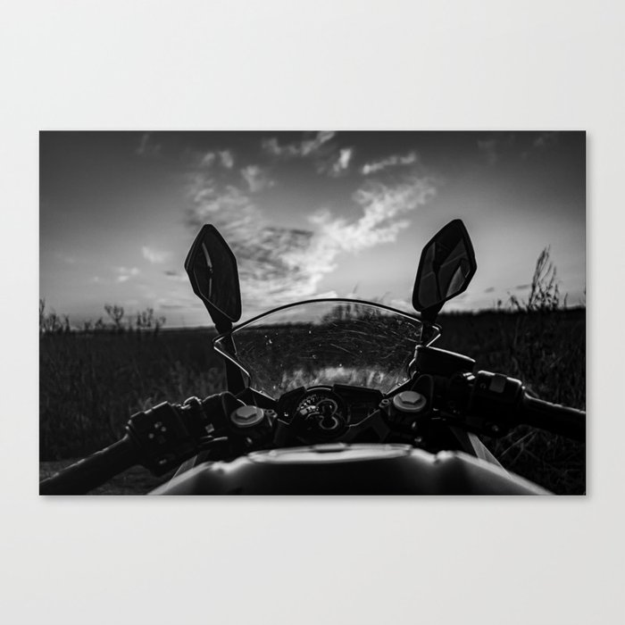 Black Rabbit 01 Canvas Print