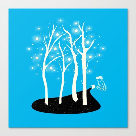 Beautiful Spills Canvas Print