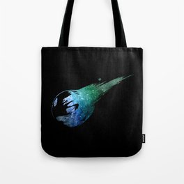 Final Fantasy VII logo universe Tote Bag