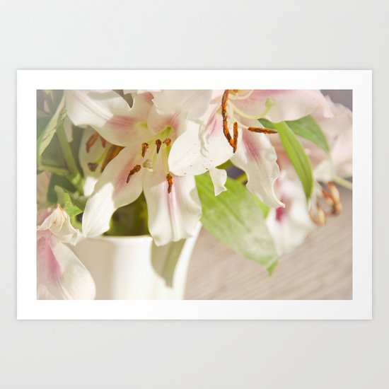 Lilies of the Field Art Print