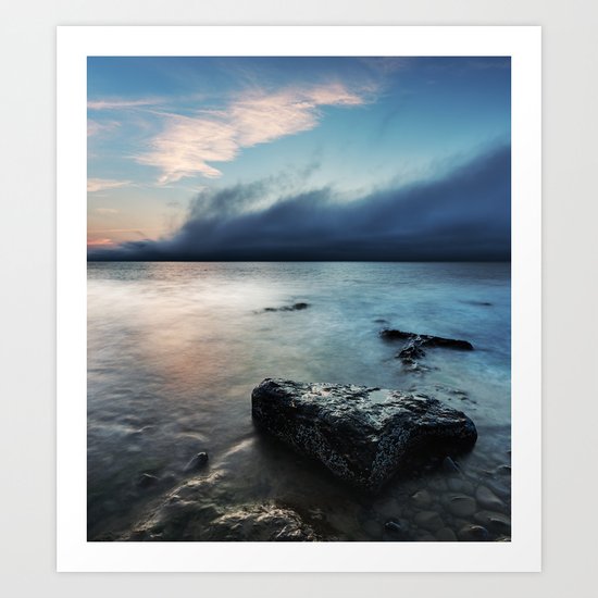 The Coming Fog Art Print