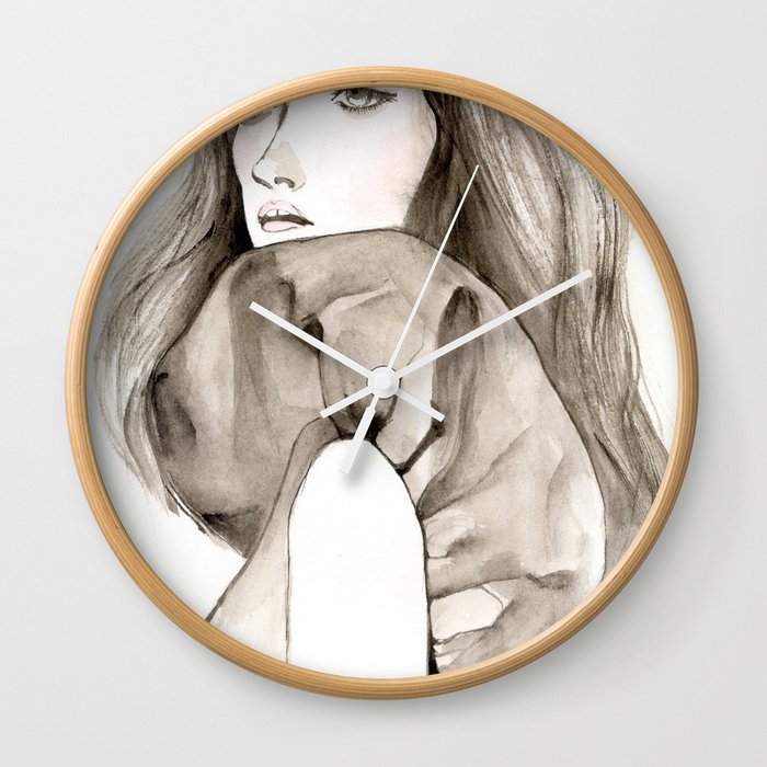 A portrait 3 Wall Clock