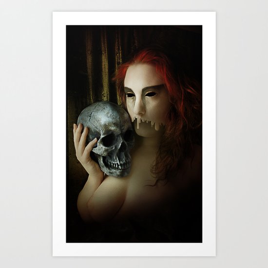 Lamenting Madonna Art Print