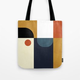 mid century abstract shapes fall winter 4 Tote Bag