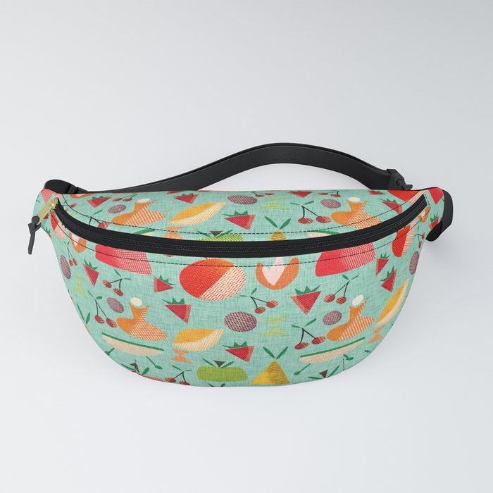 Garden Party Blue Fanny Pack