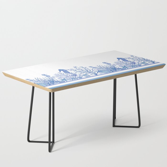 Sea Blue Design Coffee Table