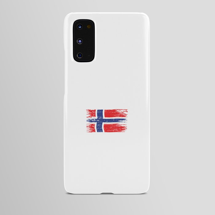 Kongsfjord 2022 - Angel Tour nach Norwegen mit Flagge Android Case