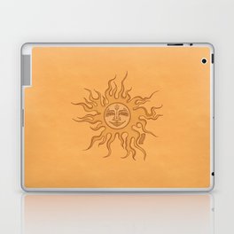 Sun Goddess | Bright Illustration | Bohemian Retro Artwork Laptop & iPad Skin