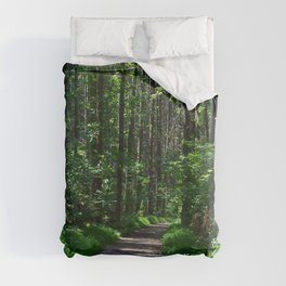 Into The Woods Color Duvet Cover