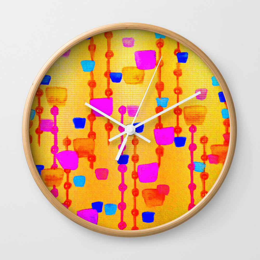 Polka Dot Matrix Bright Bold Cheerful Dotty Geometric Squares