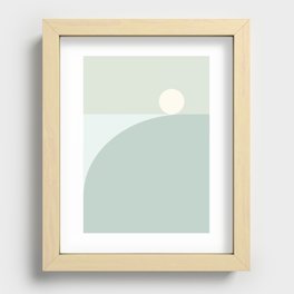 Simplistic Landscape IV Recessed Framed Print
